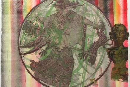 Maenad, 1999 Mixta sobre papel 50.2 x 62.2 cm.