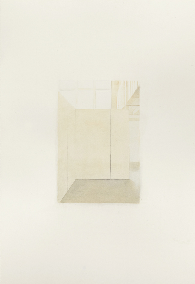 Art School, 17. 2015. Acuarela sobre papel. 24 x 16 cm.